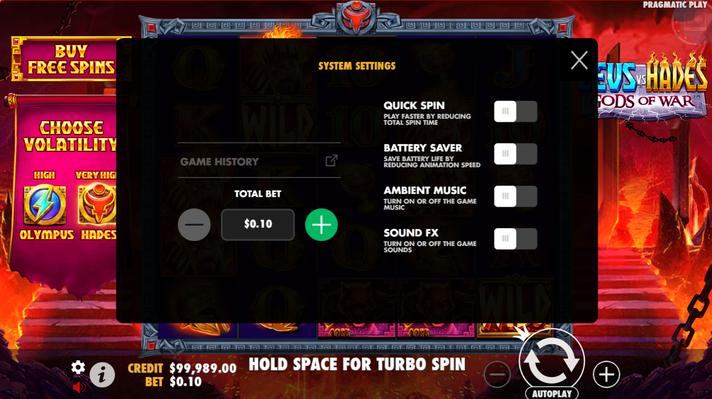 Zeus vs Hades – Gods of War Slot by Pragmatic Play | Play Demo for Free